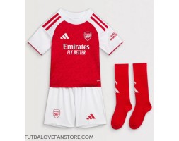 Arsenal Bukayo Saka #7 Domáci Detský futbalový dres 2025-26 Krátky Rukáv (+ trenírky)